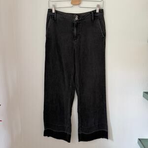 Bella Dahl Tencel Cotton Wide Leg Pants Sz 26